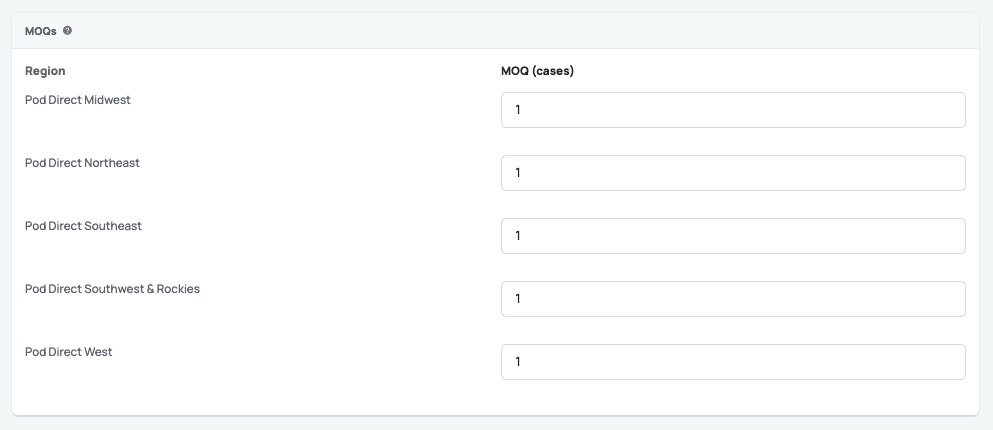 Setting up Products 5