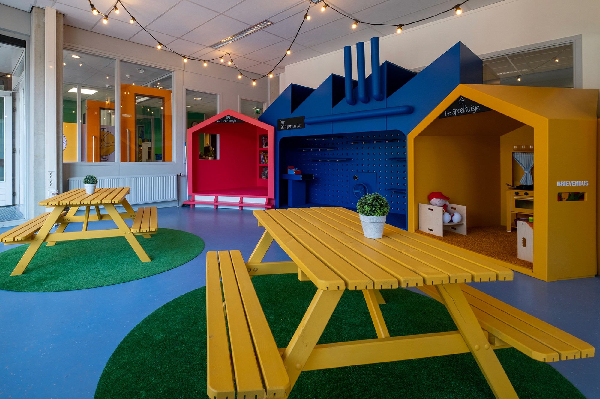 Grafisch ontwerp Kleuterplein ruimte