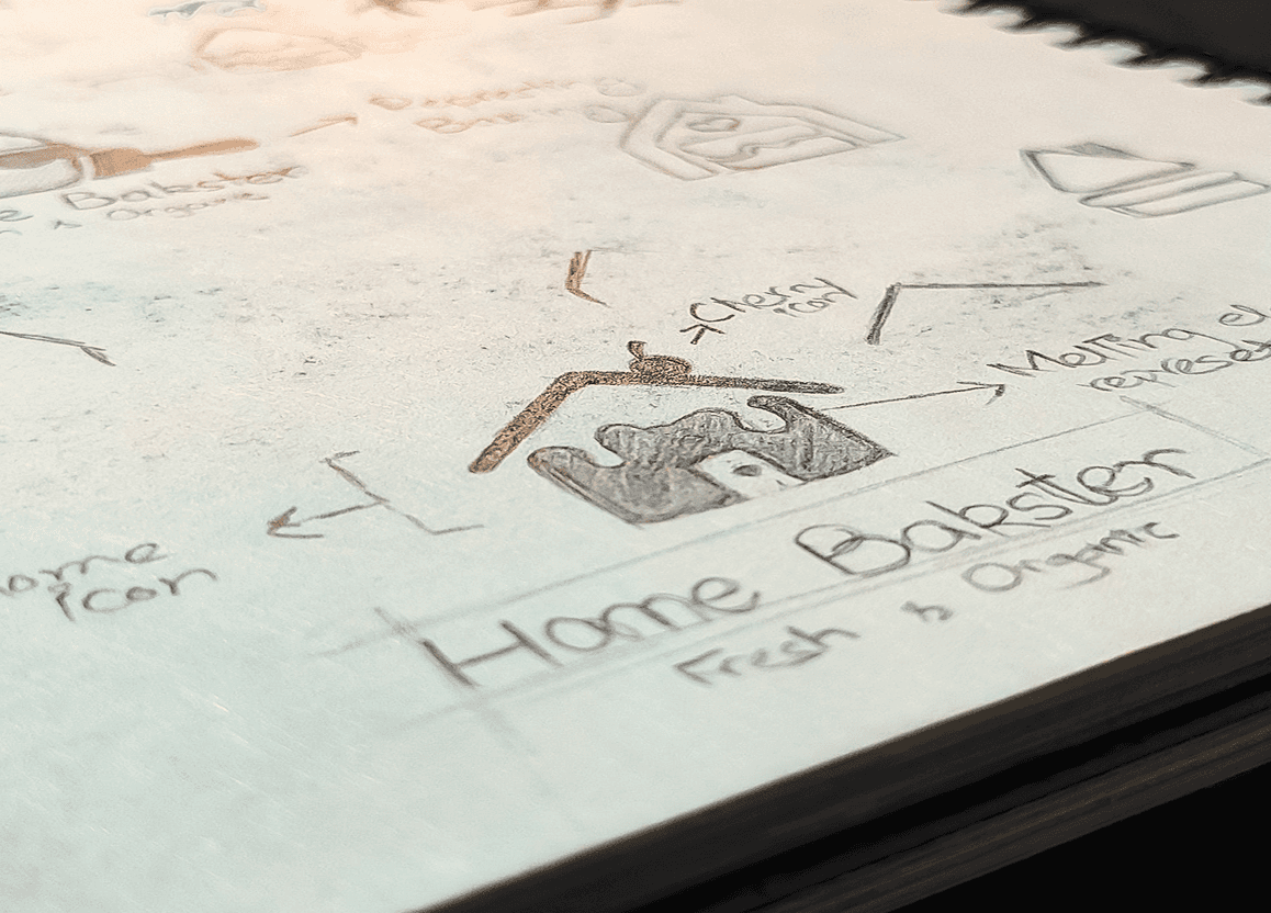 Cake Logo Sketch