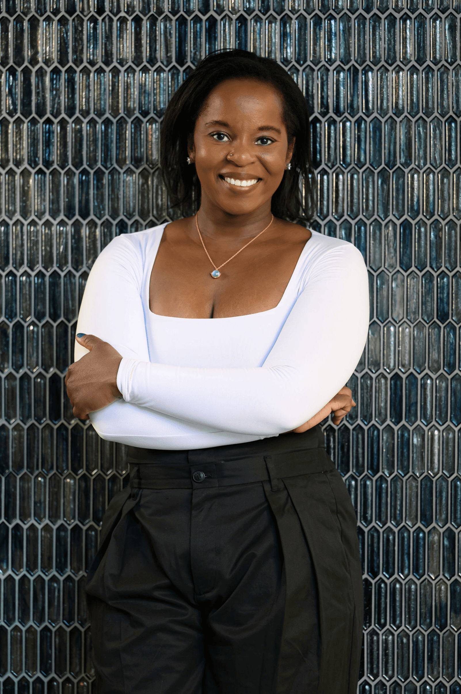 Concetrated triathlete grayscale