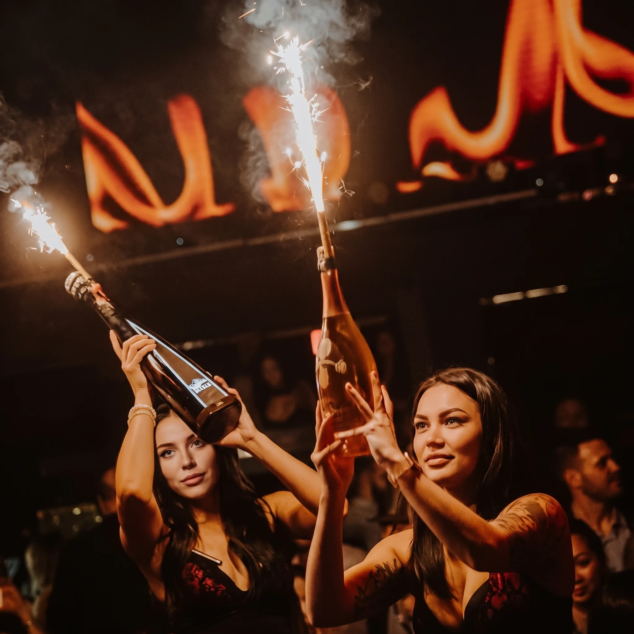 Belgrade nightlife bottle service VIP Guests
