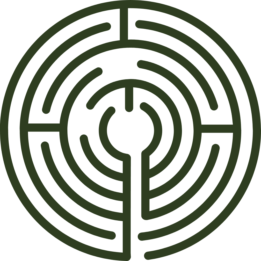 A labyrinth icon