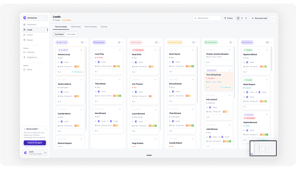 Integration performance stats for Nuvio, Klyra, and Veltix with percentage changes.