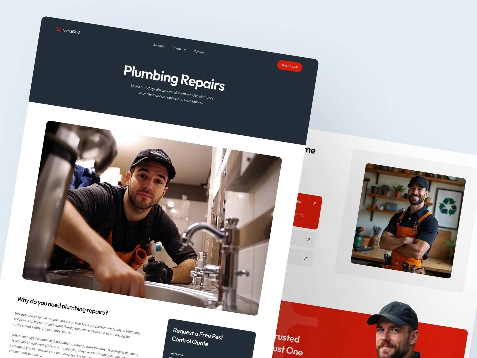 handgrid local business website