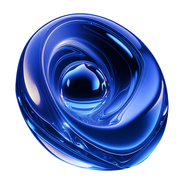 A photo of a 3D elipse