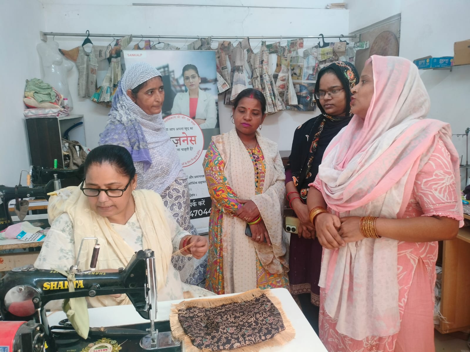 Empower Foundation women entrepreneurship training - Sankalp program participants in business development session