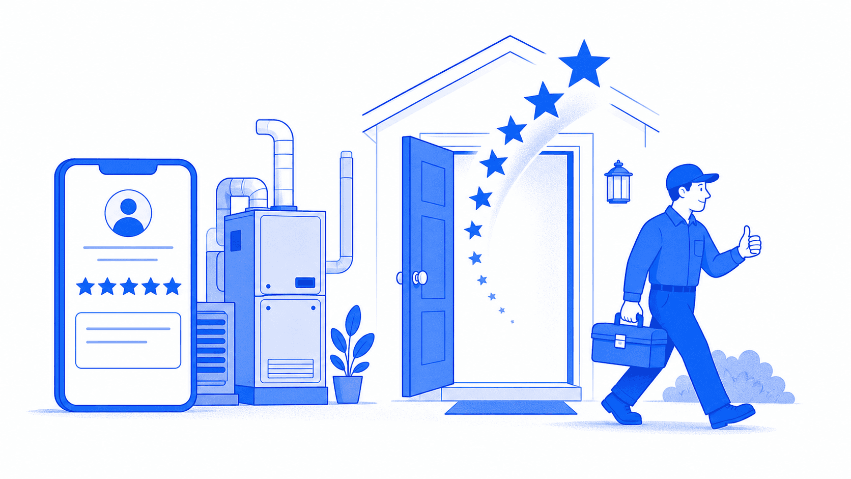 HVAC Review Marketing Works Best Right After the Service Call