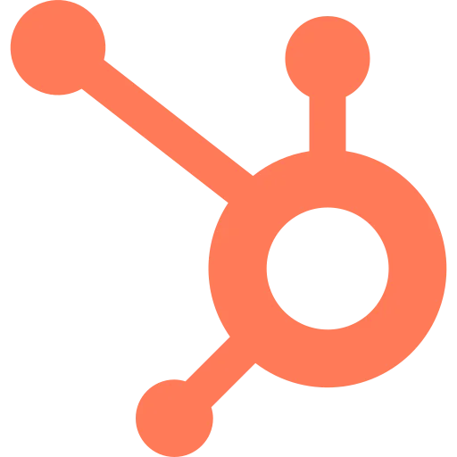 logo hubspot utiliser par l'agence vision IA pour montrer qu'elle utilise cet outil dans ses solutions d'agent IA