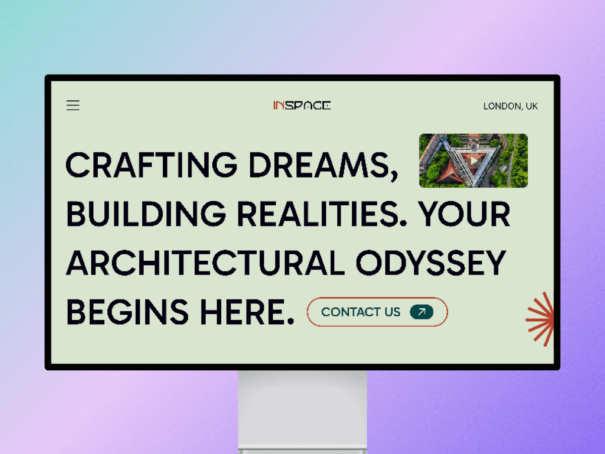 innovative architecture website design