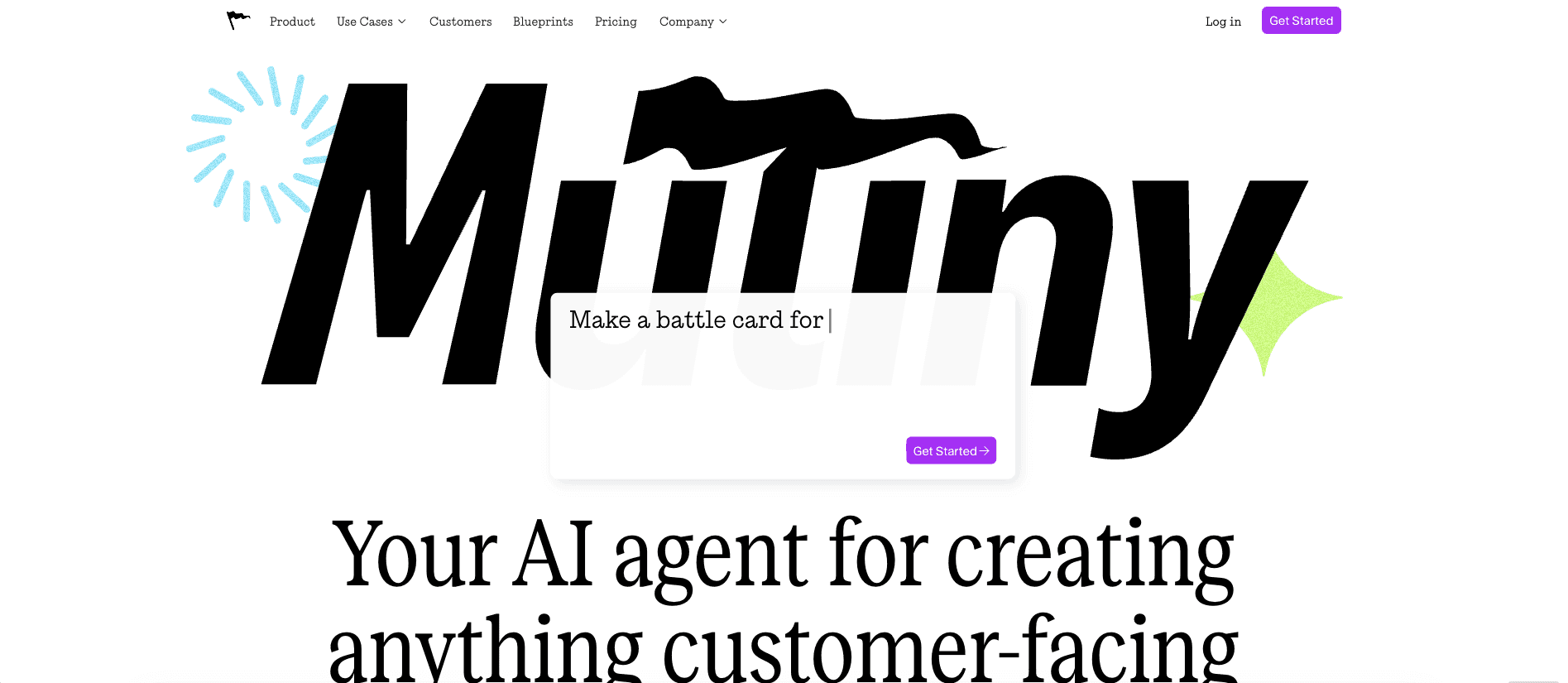 Mutiny homepage