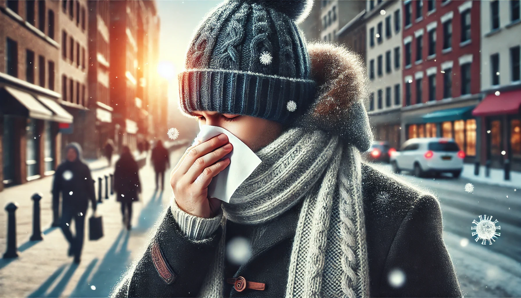 Does influenza peak in winter just because it’s colder?