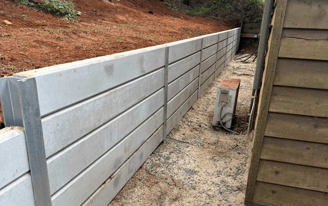 Retaining Wall — Castlemaine