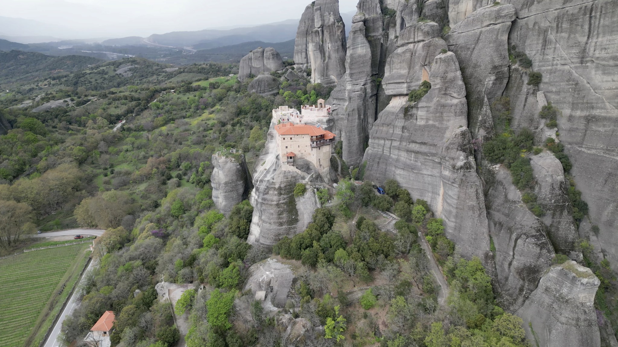 Church on the rocks Meteora