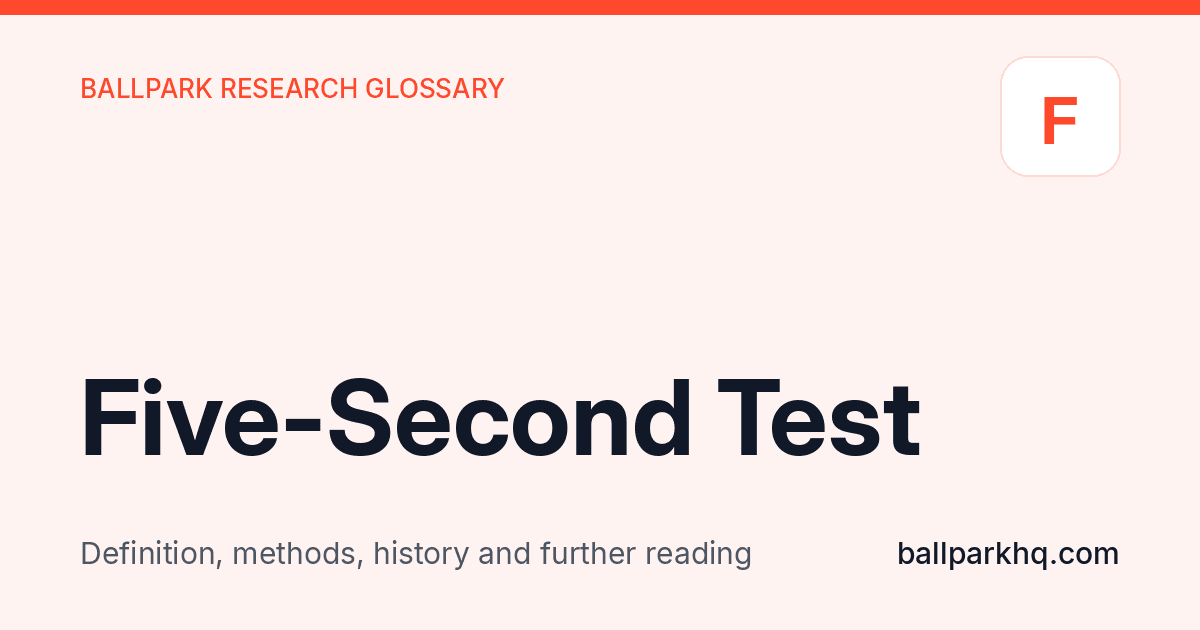 Five-Second Test