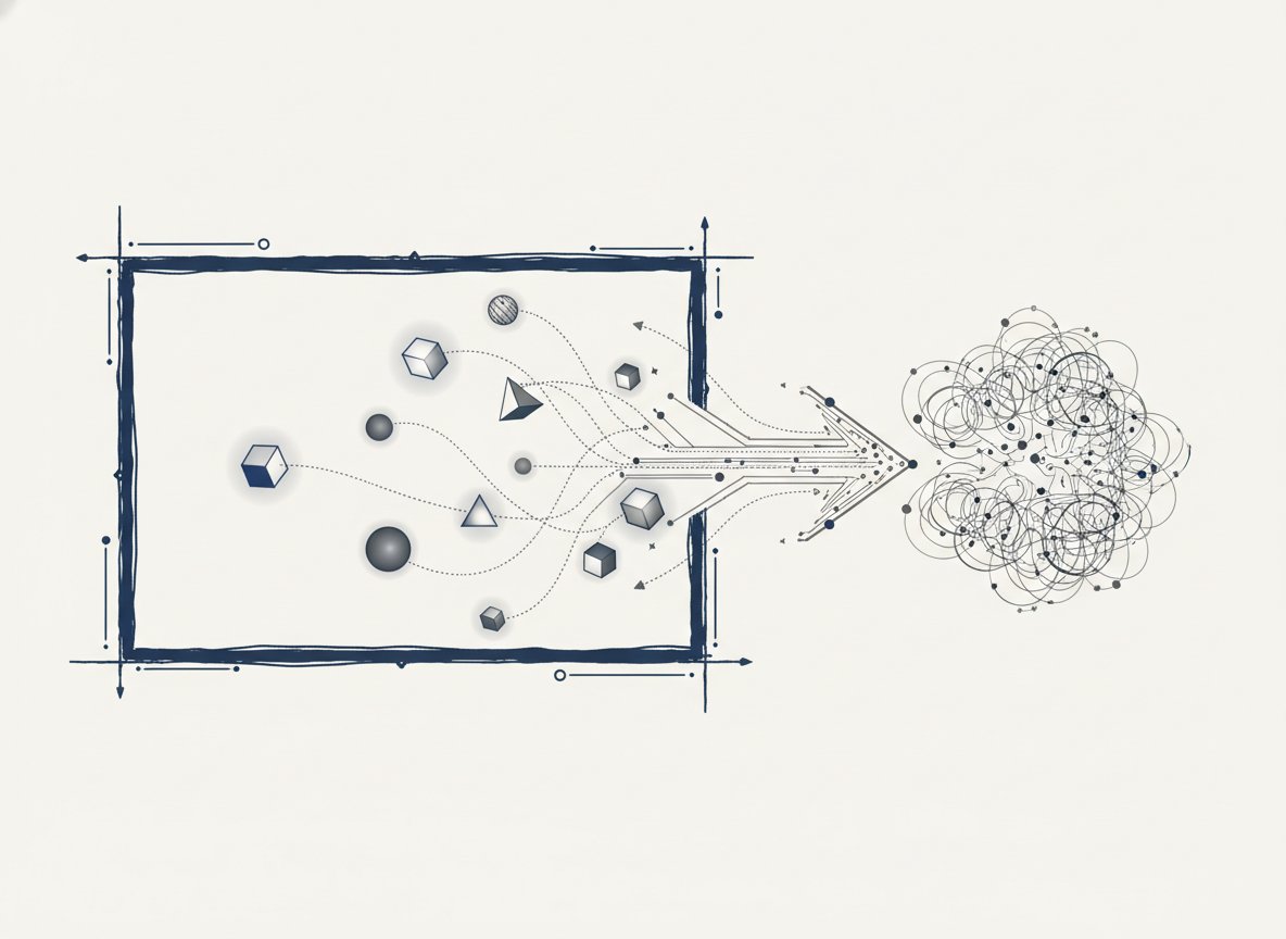 Illustration depicting visual context ai: turning the canvas into a powerful prompt