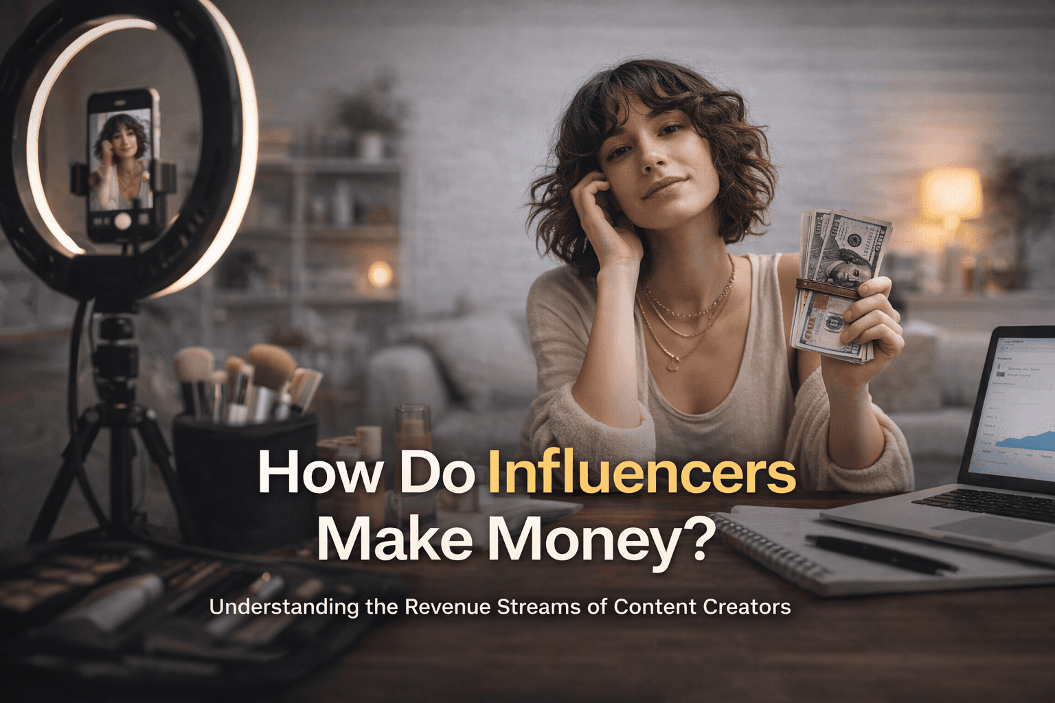 How do influencers make money