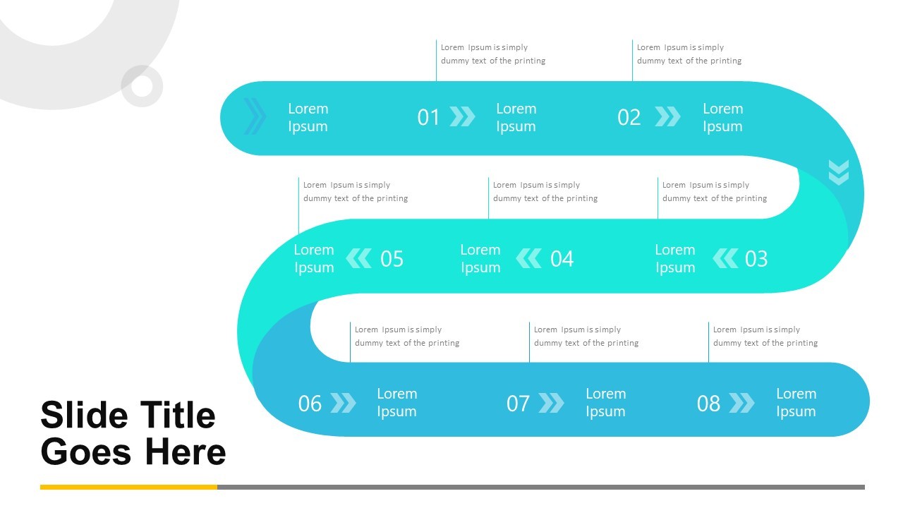 Dynamic Process Flow Diagram for Presentations