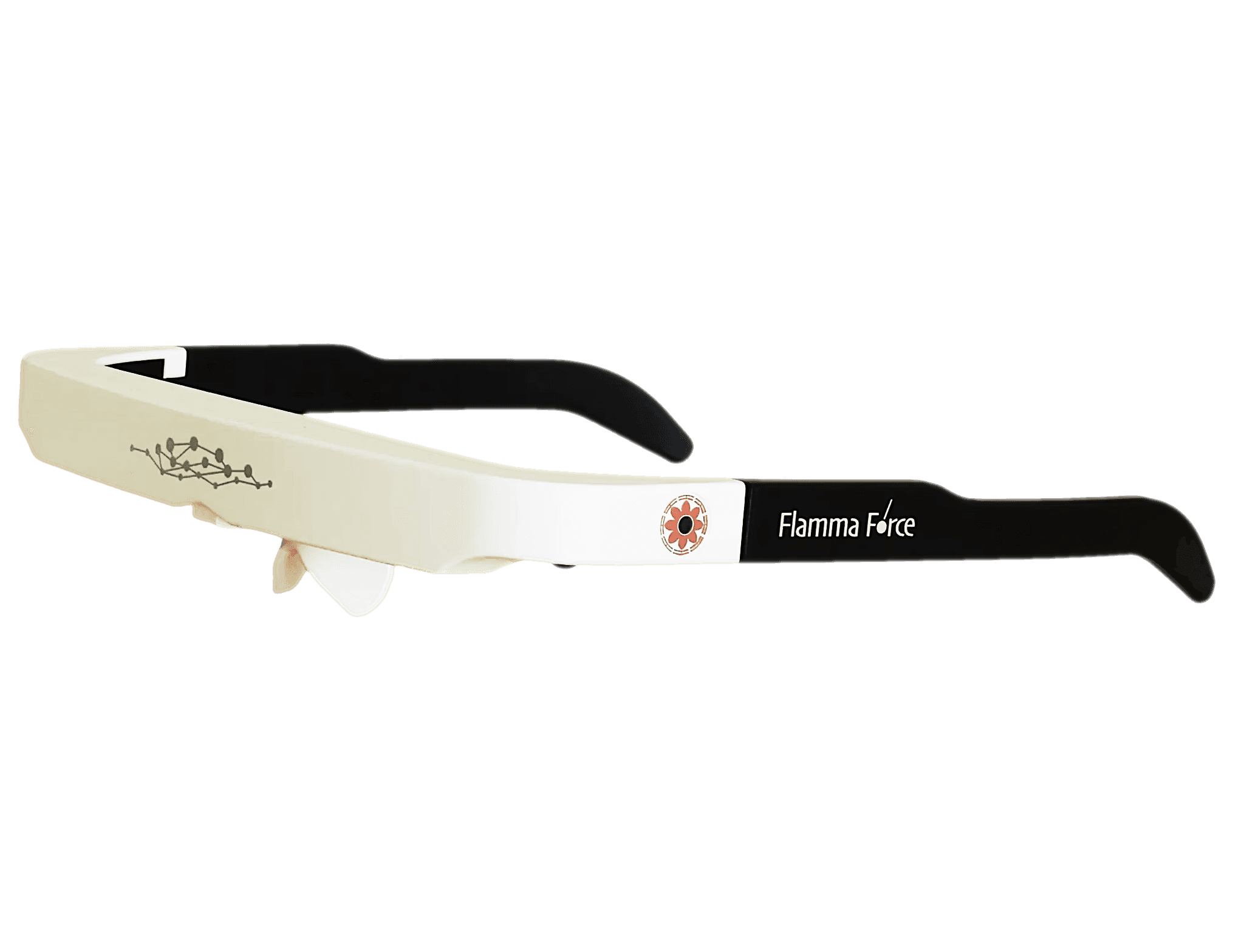 A clean shot of Lumofield Glasses showcasing it's front