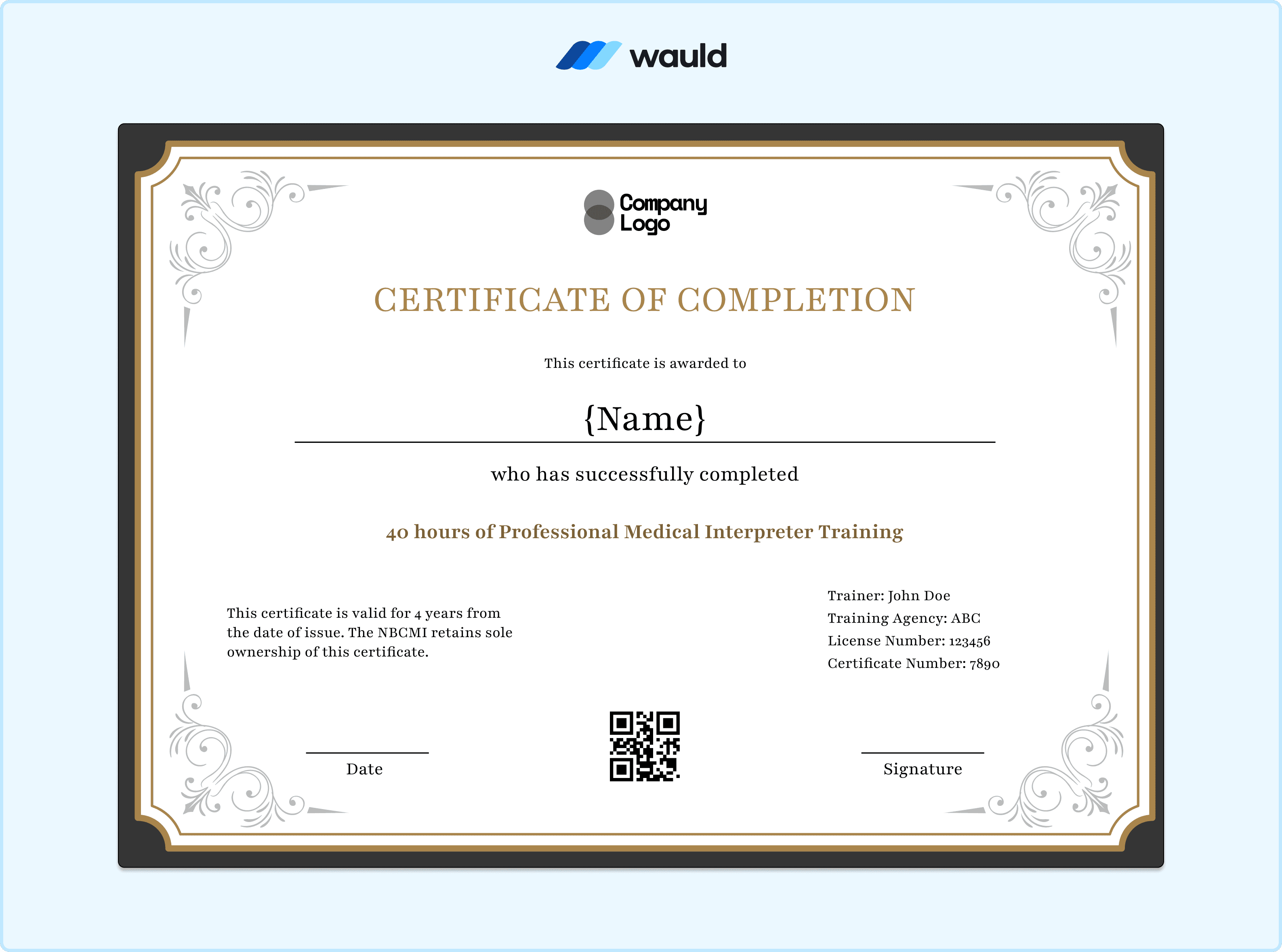 Medical Interpreter Certificate