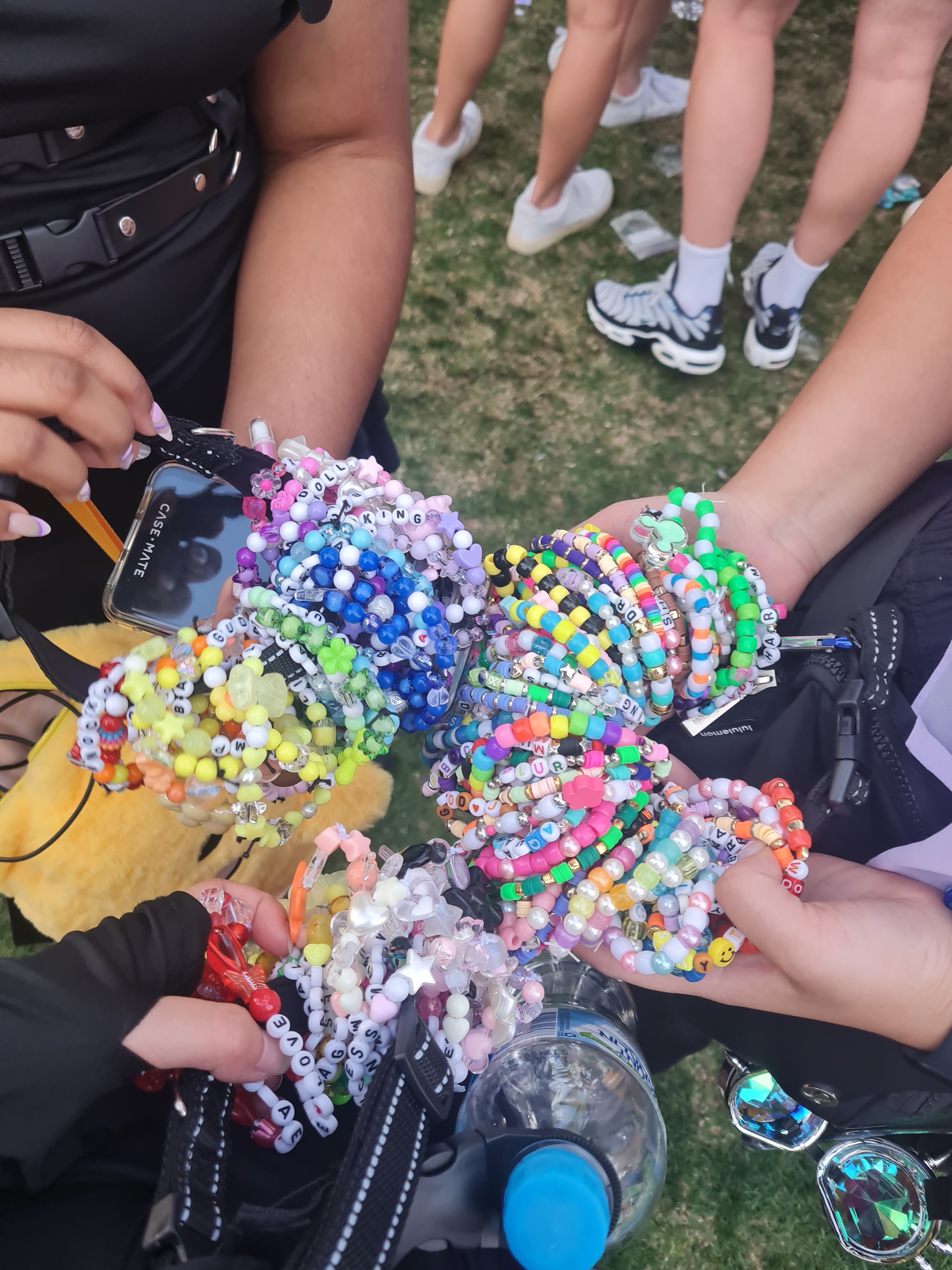 Islands in the ocean at sunset