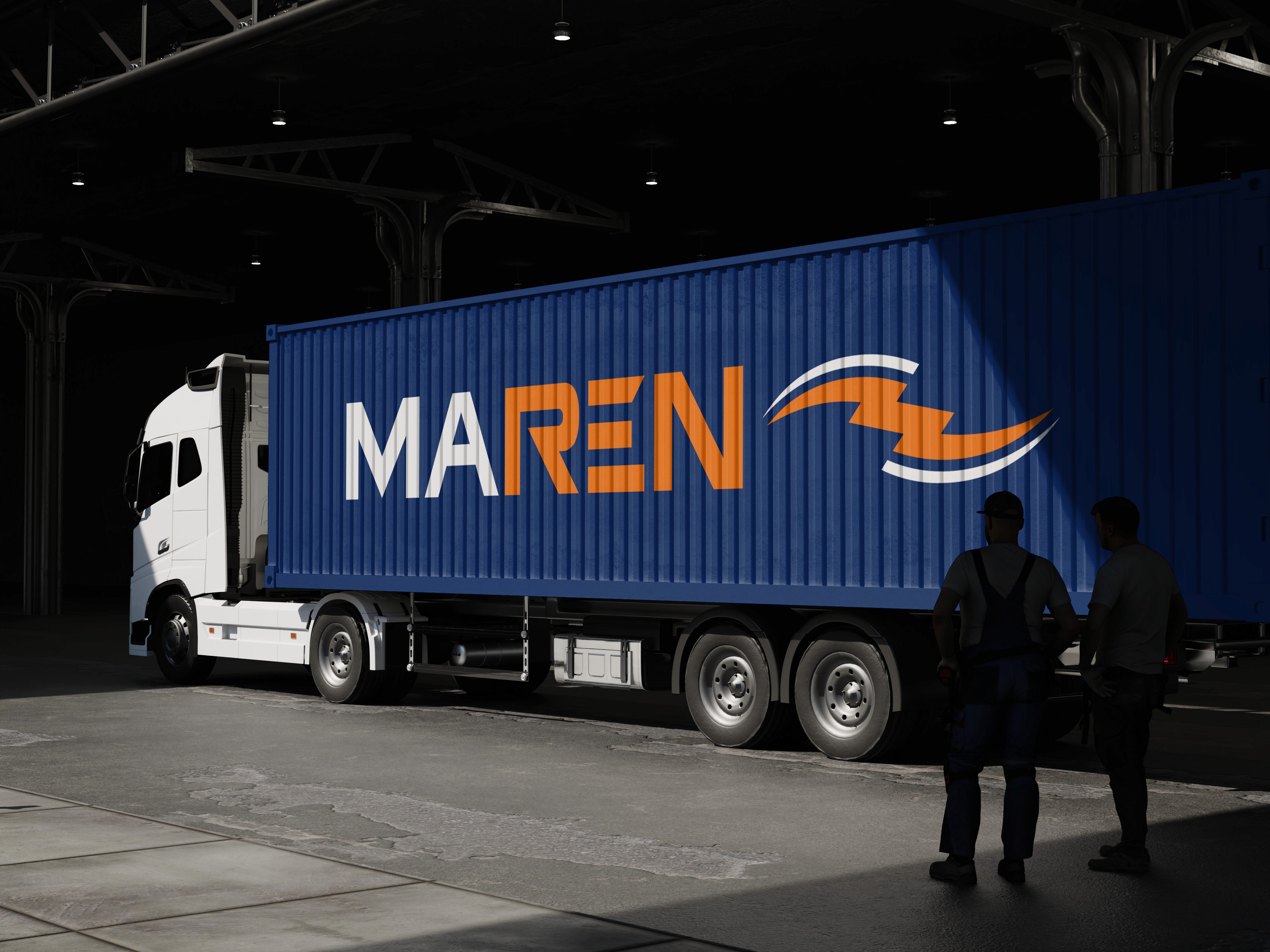 MAREN Renewables Logo Design
