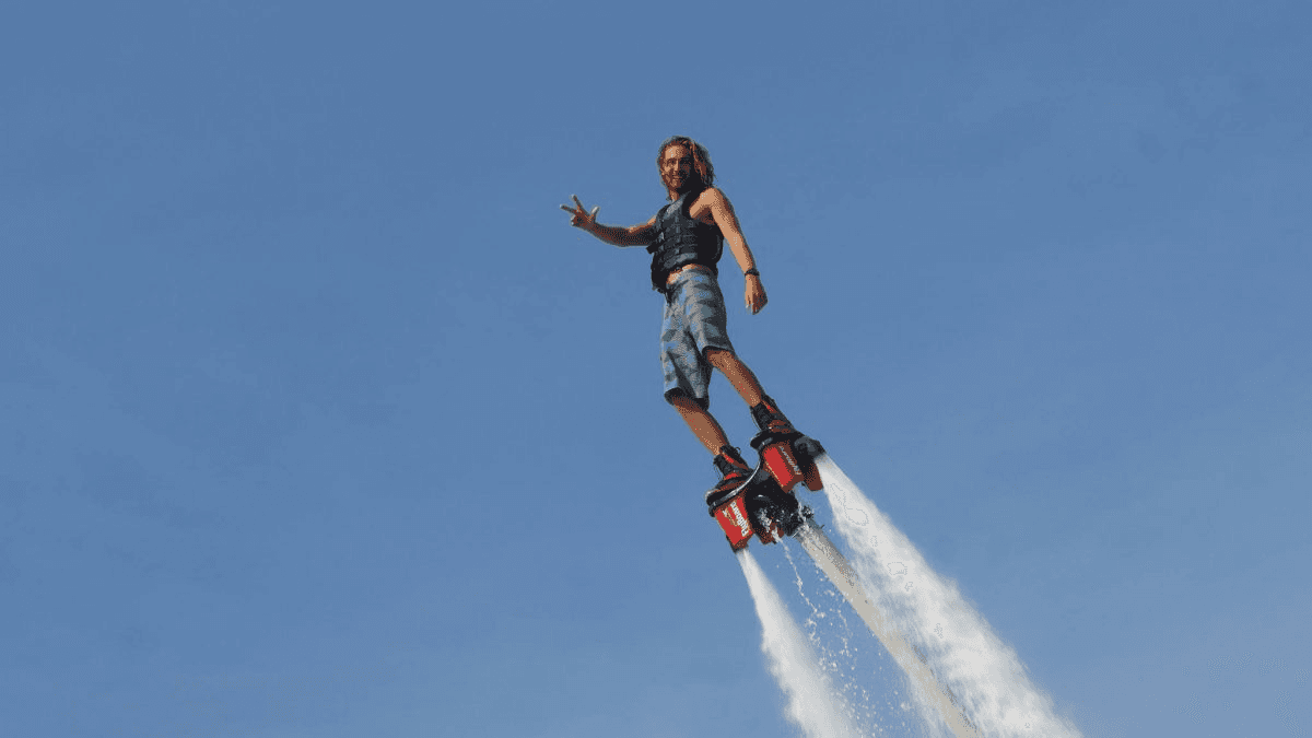 For All The Adrenaline Junkies: Have You Tried Fly-Boarding Yet?