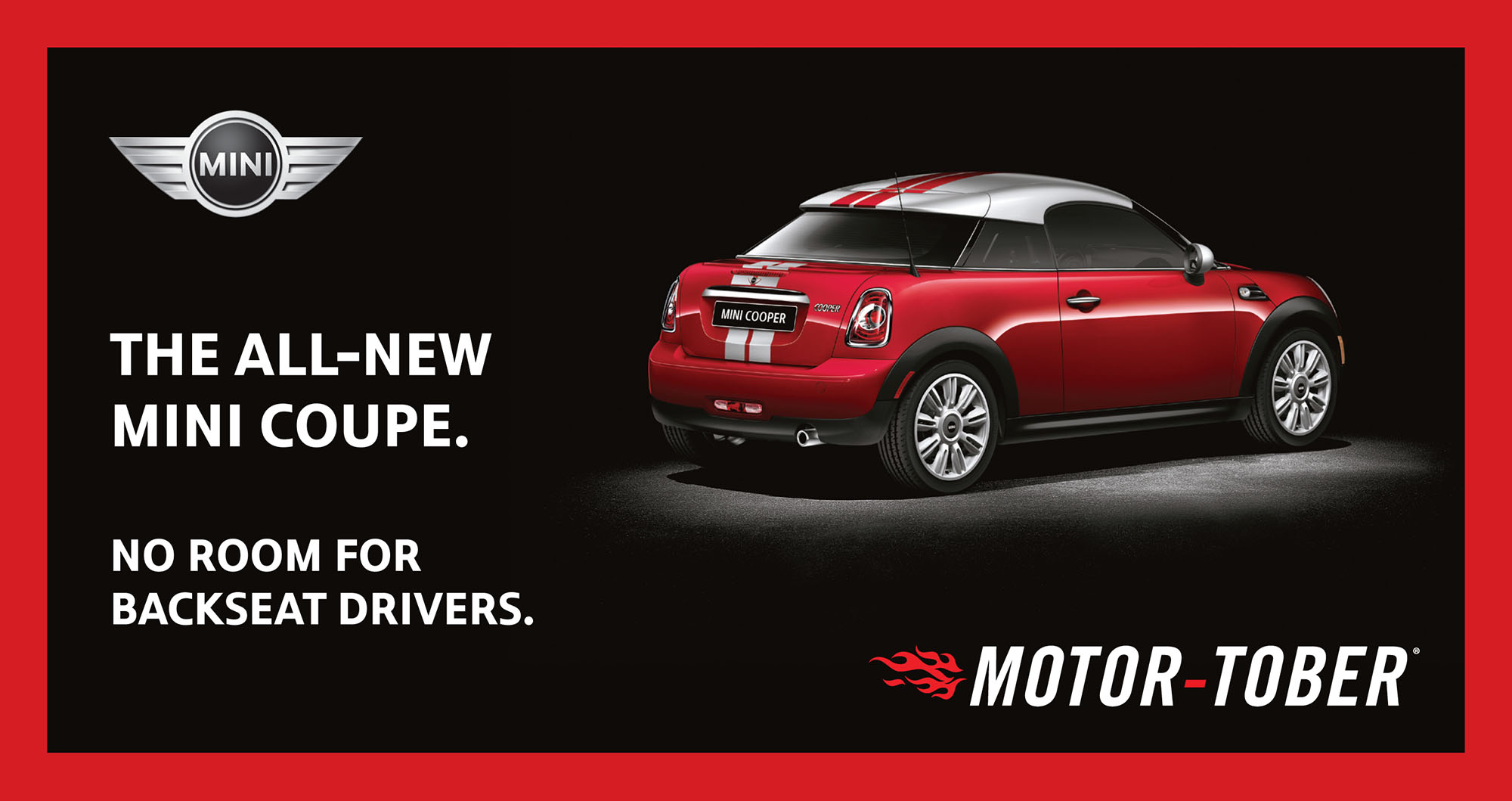 MINI Rocks the Rivals New MINI Coupe Introduction Mail Piece