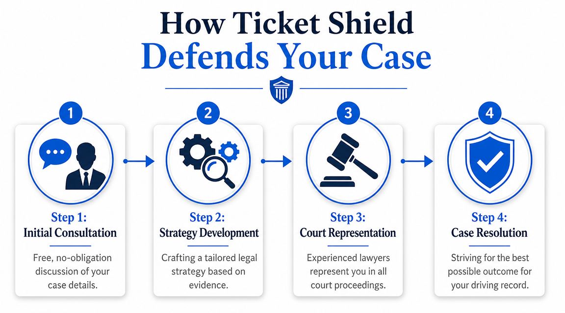 How Does Ticket Shield Defend Your Case?