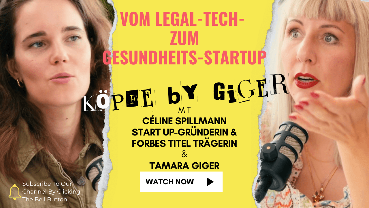 Céline Spillmann und Tamara Giger, Podcast Köpfe by Giger