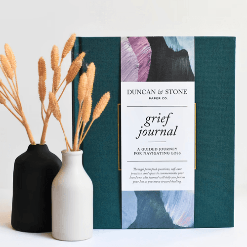 Grief journal sympathy gift idea