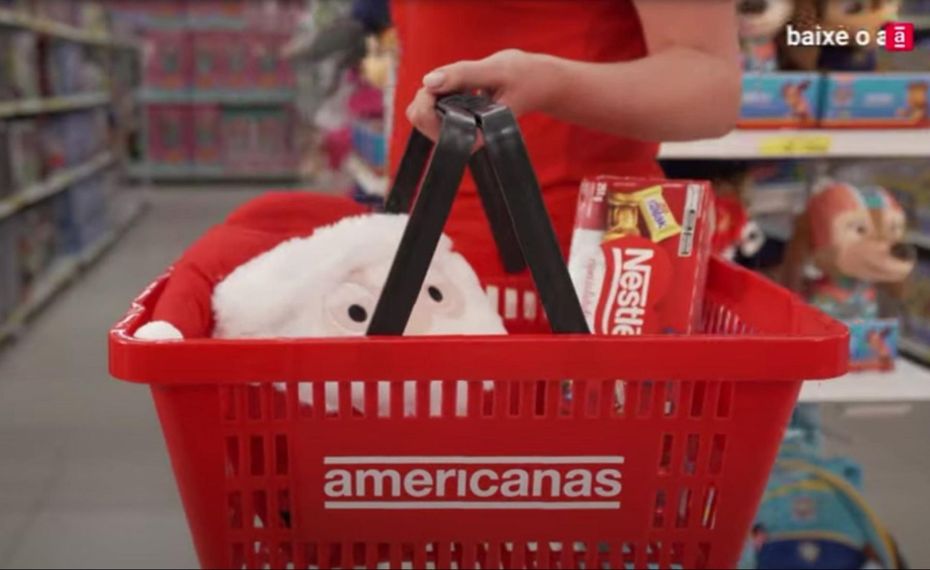 Americanas reforça a importância das compras de fim de ano em campanha de Natal