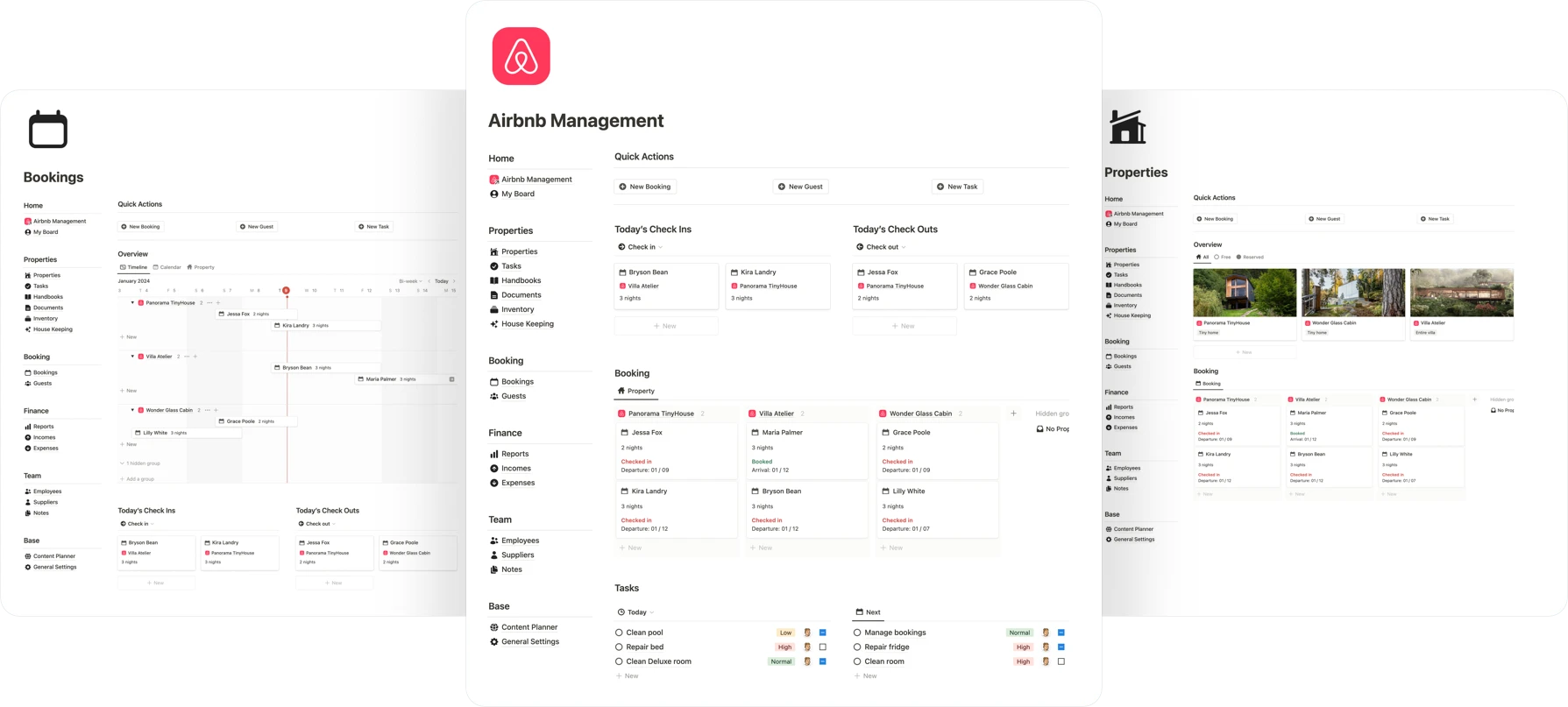Notion Airbnb Management
