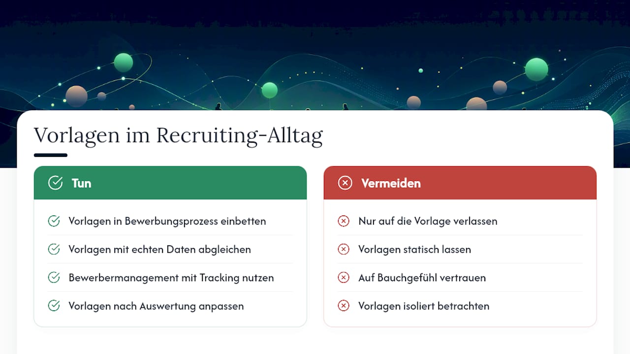 Vorlagen im Recruiting-Alltag: die Perspektive von Recruitify — overview diagram