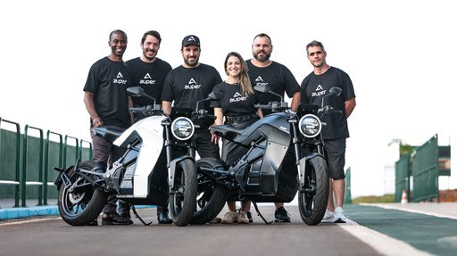 Two bikes and a team