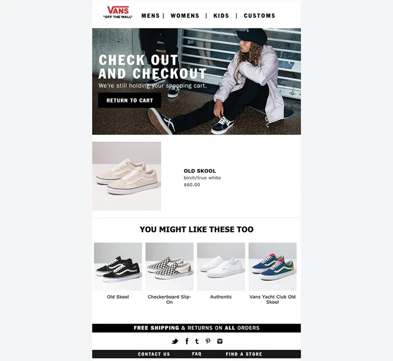 Vans_cart_email