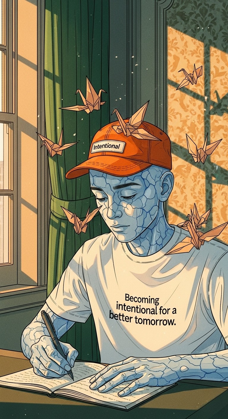 Porcelain Boy Journaling
