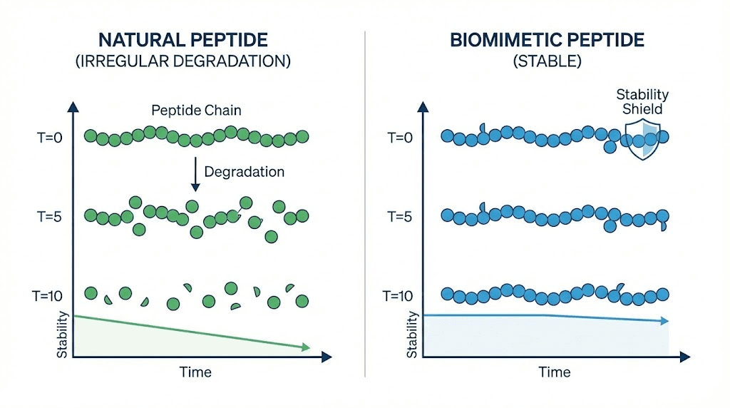 natural biomimetic peptides