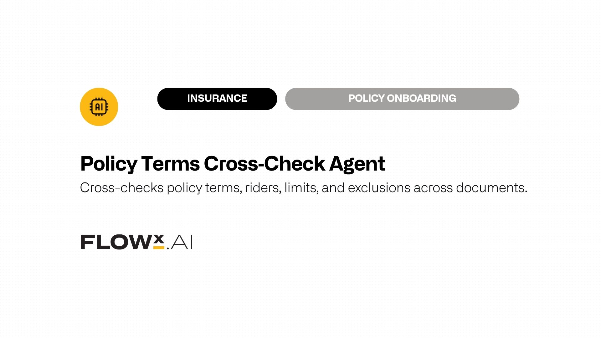Policy Terms Cross‑Check Agent