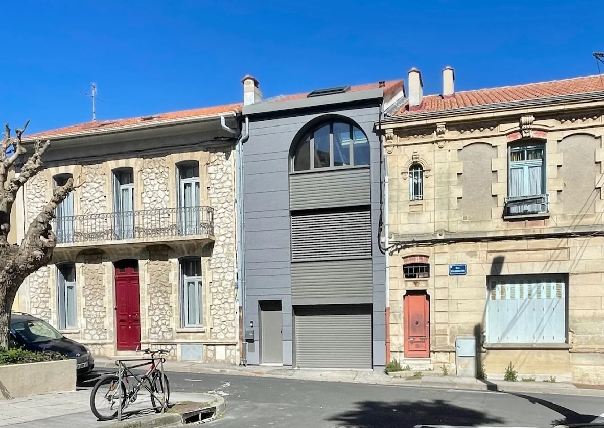 Surélévation bois à Montpellier par l'architecte Hugo Capela-Laborde