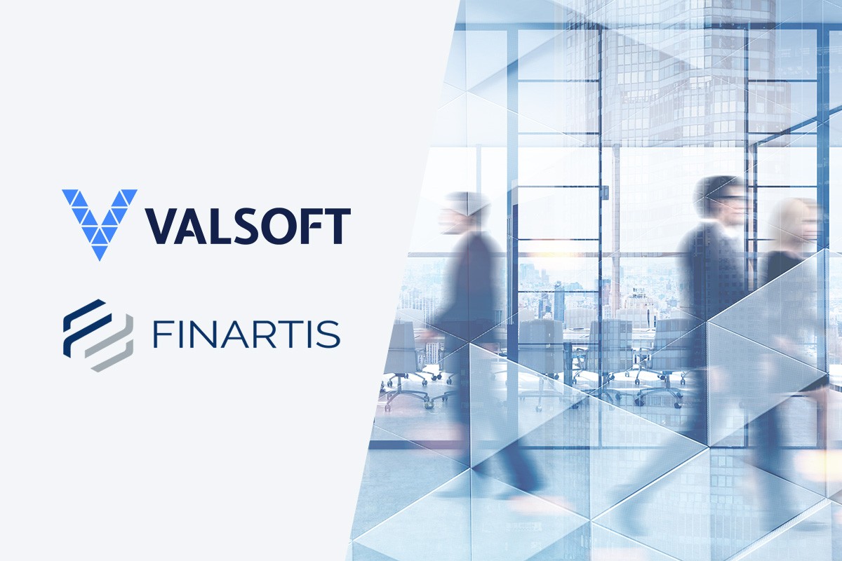 Valsoft logo and Finartis logo