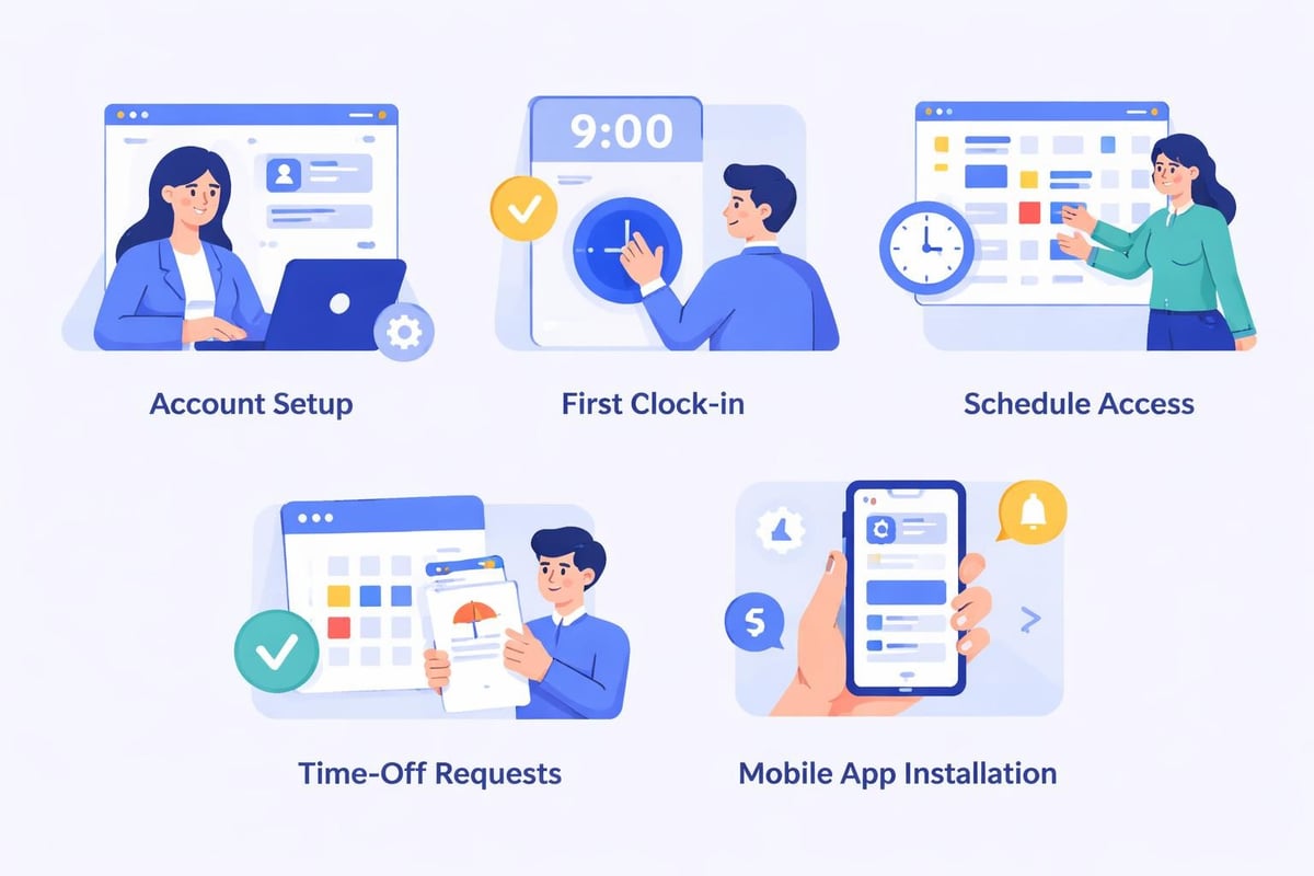 Employee training workflow