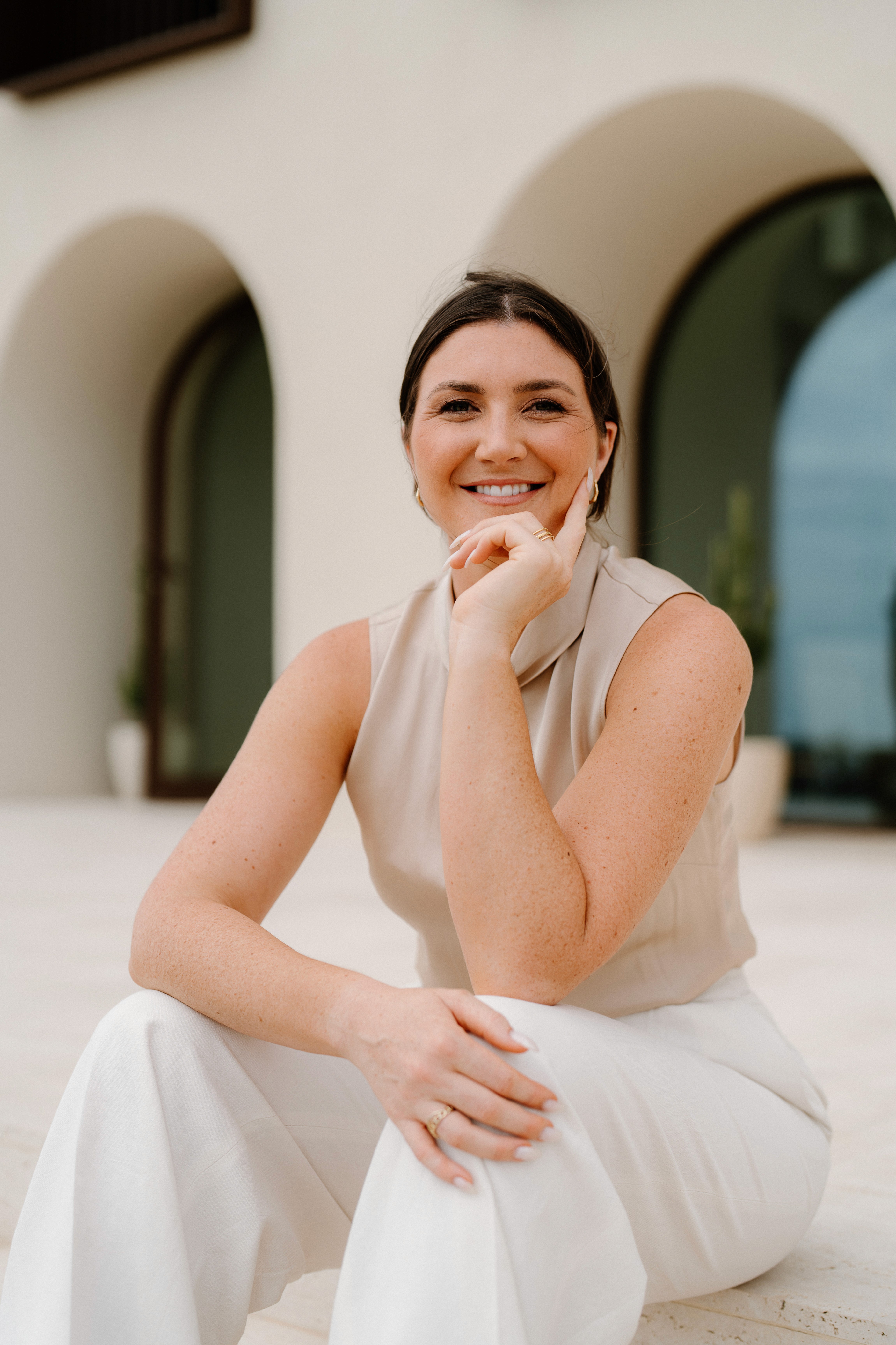sunlit empty room with wooden floors