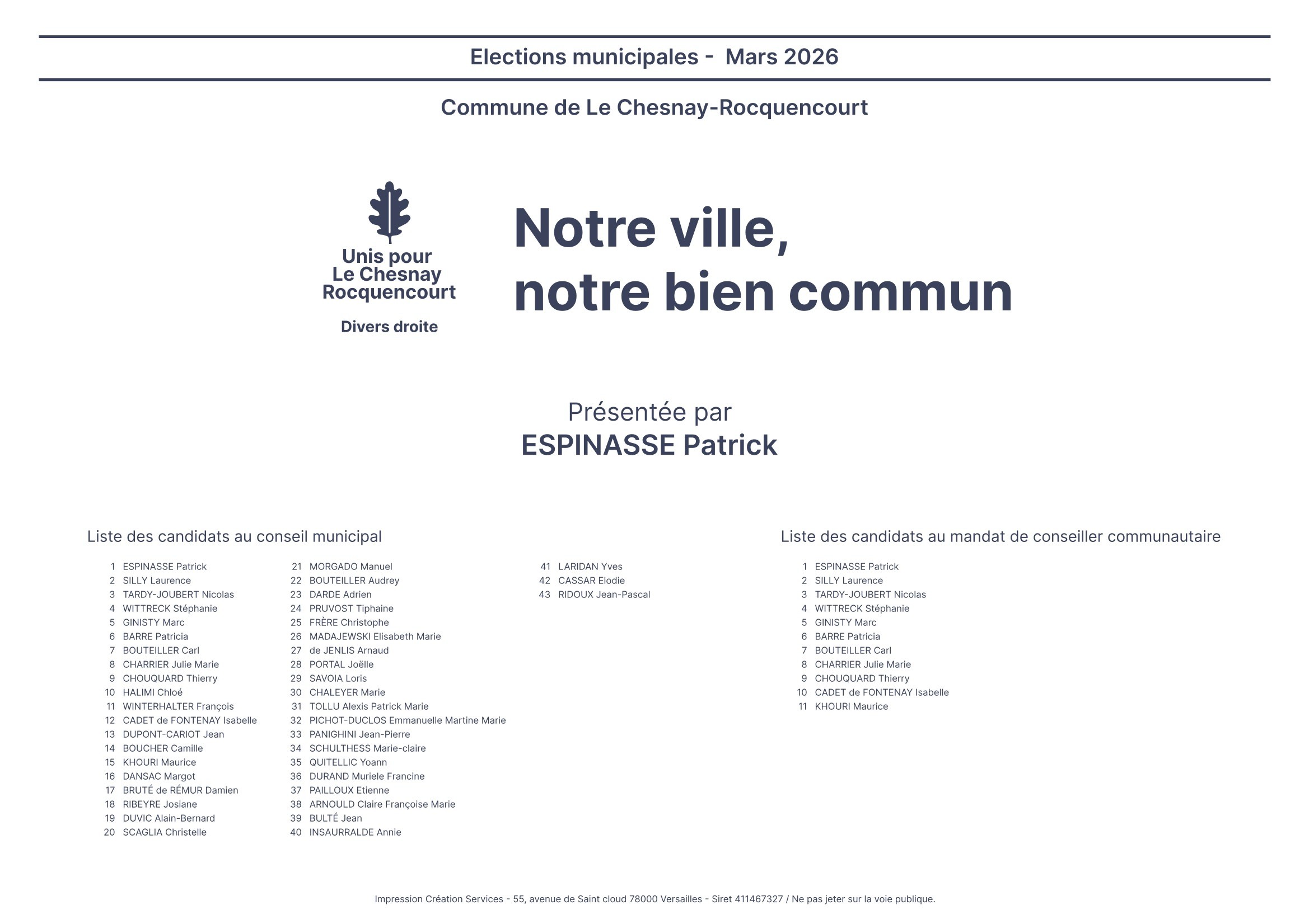 Image du bulletin de vote UPLCR