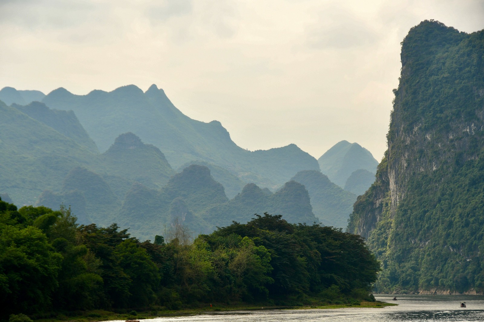 The Li River landscape in Guilin, on an article about the China visa process for Arkansas
