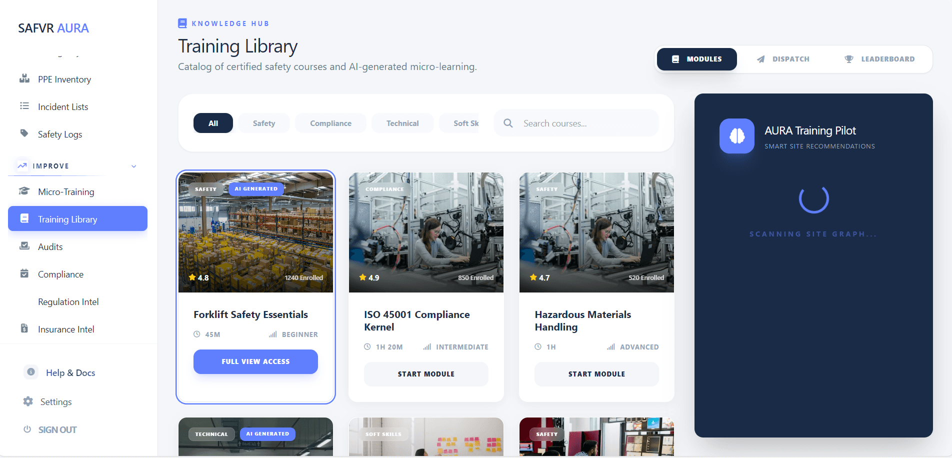 Construction worker standing on train car