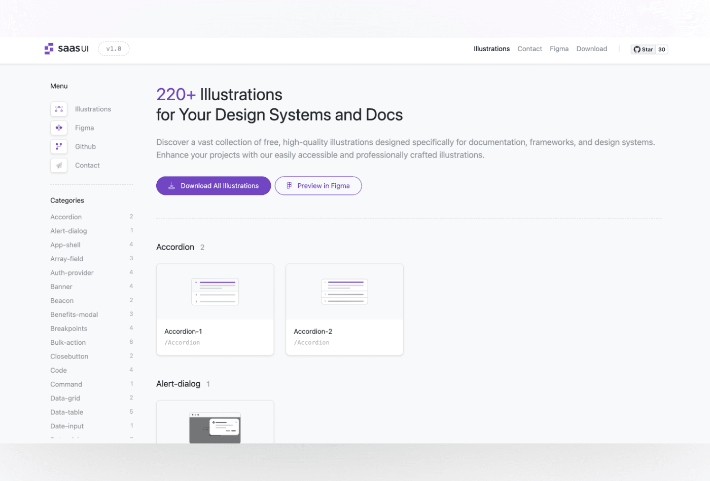 Saas UI illustrations