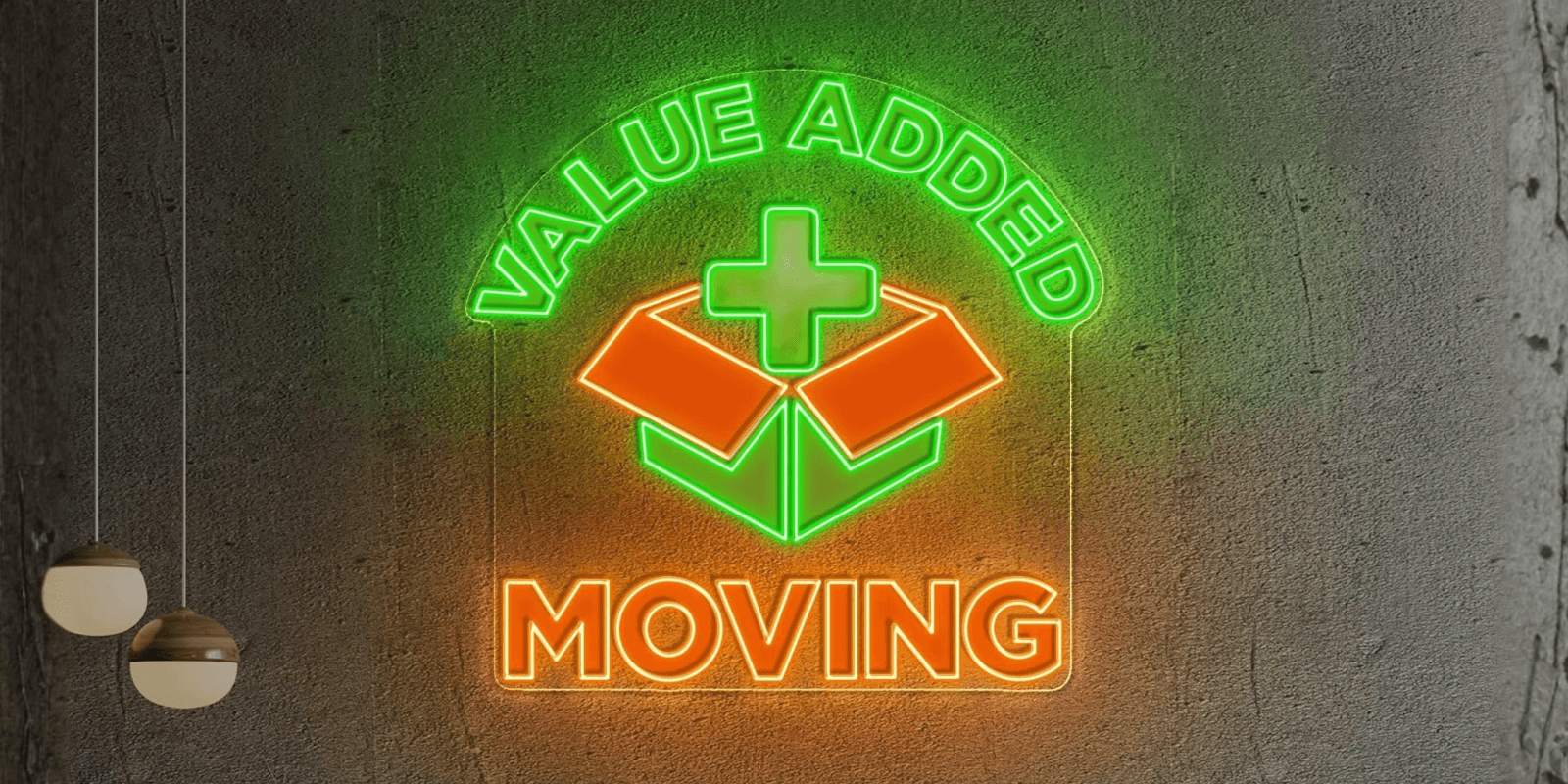 Value Added Moving illuminated logo symbolizing nationwide relocation services, trusted professional movers, affordable long-distance moving solutions, and customer-focused logistics expertise.