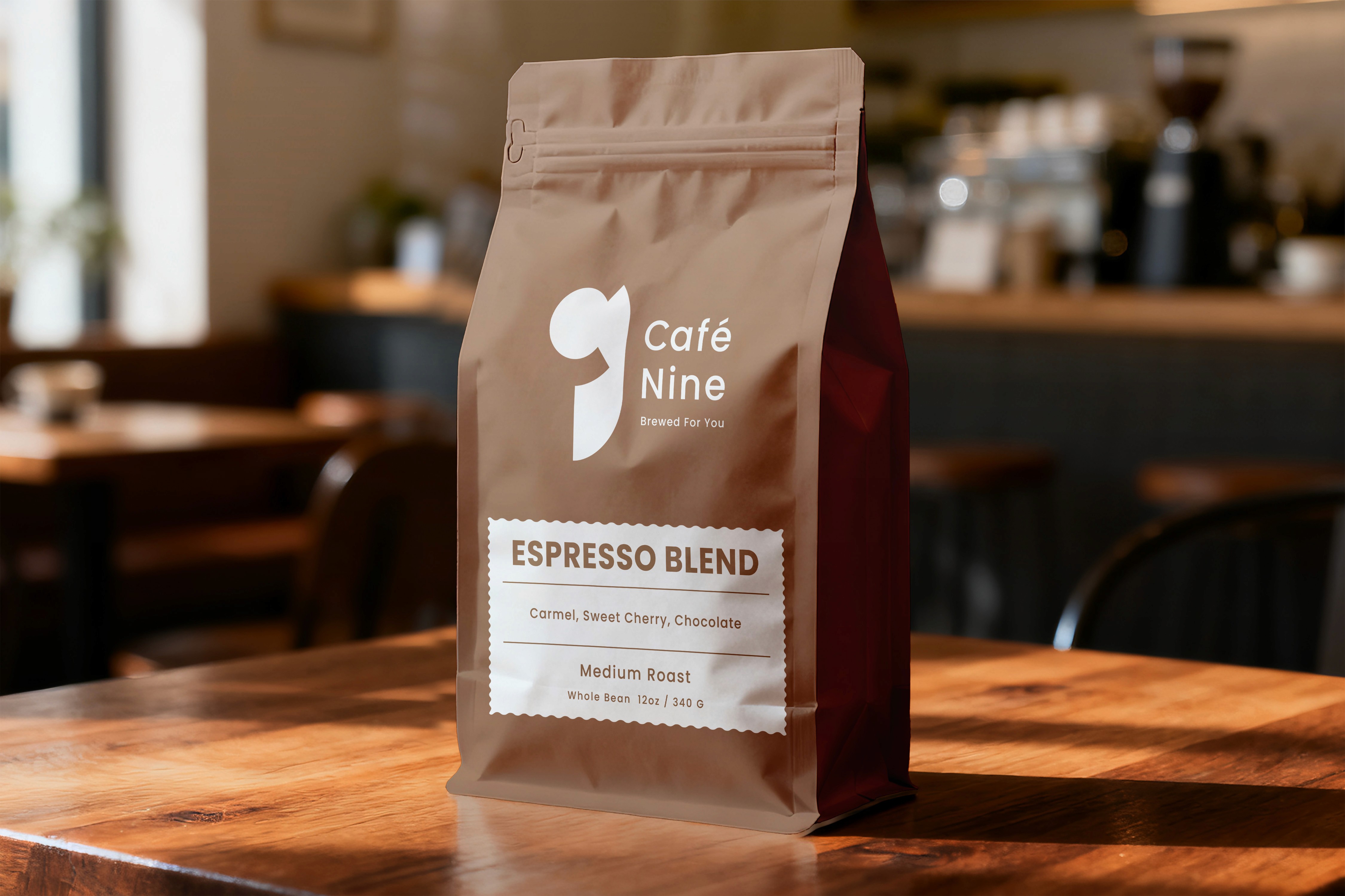 Blown Espresso Bag