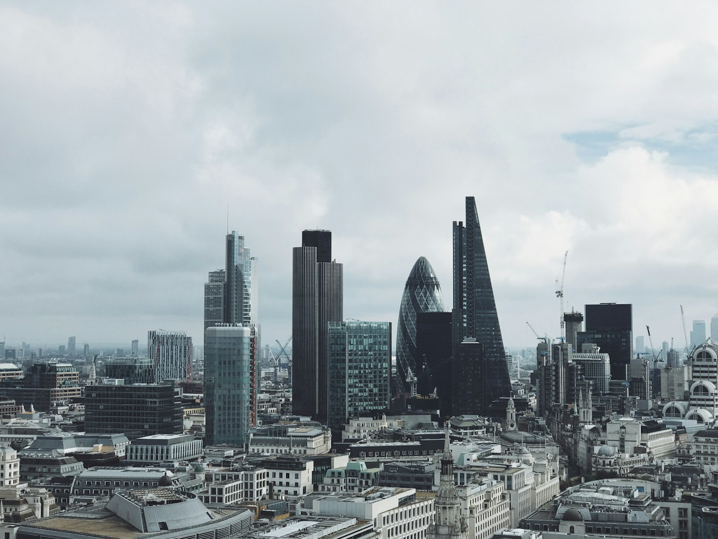 Modern city skyline