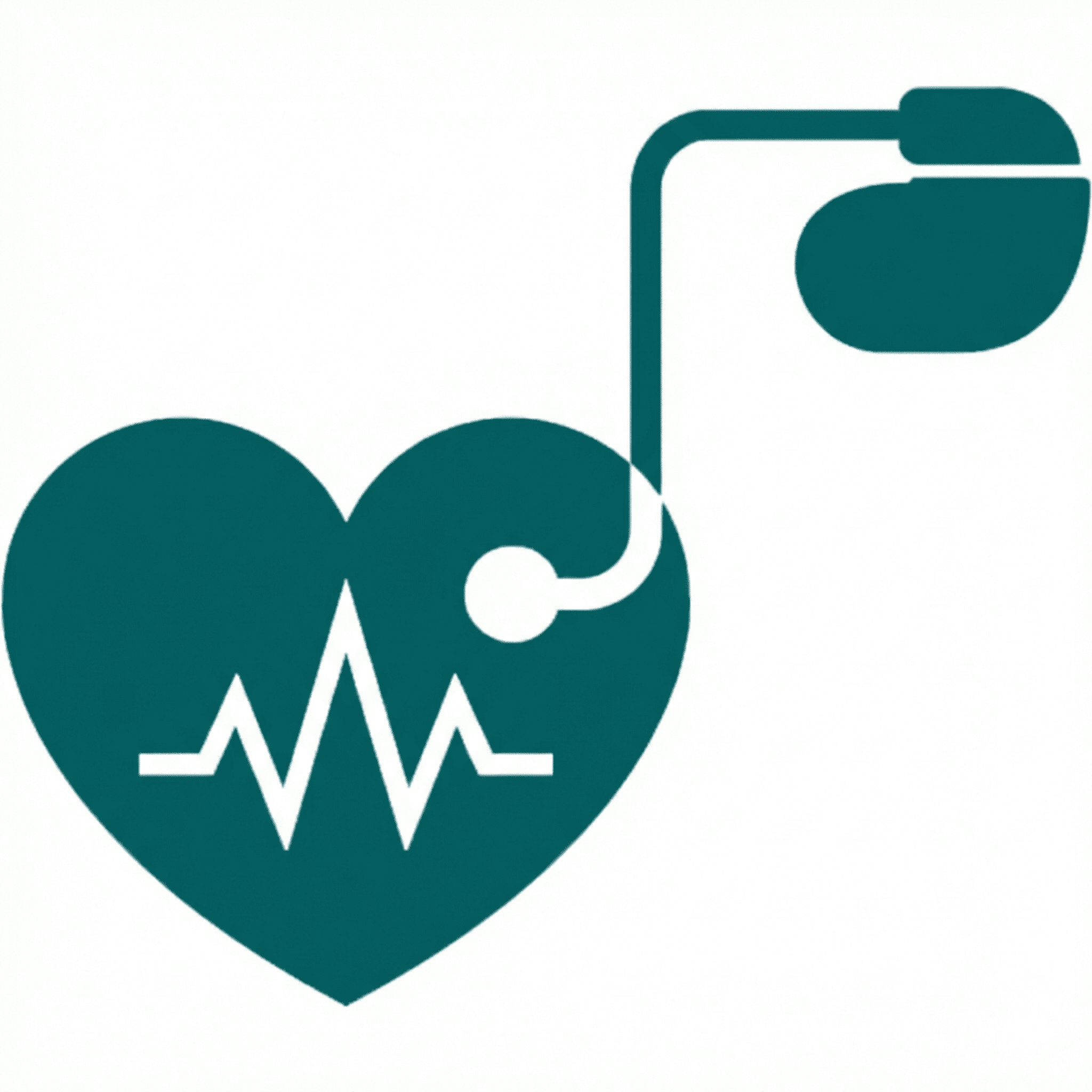 Ícone representando exame de Velocidade de Onda de Pulso (VOP) realizado pela Dra. Viviane Batista em Goiânia